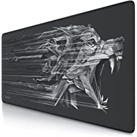 Los mejores  - TITANWOLF - XXL Alfombrilla para ratón 900 x 400 mm - Speed Gaming Mousepad - Mouse Pad para Ordenador - Base para Mesa…